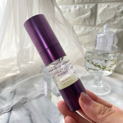 ミシャ タイムレボリューション レチ500ショット美容液/MISSHA/美容液を使ったクチコミ(3枚目)