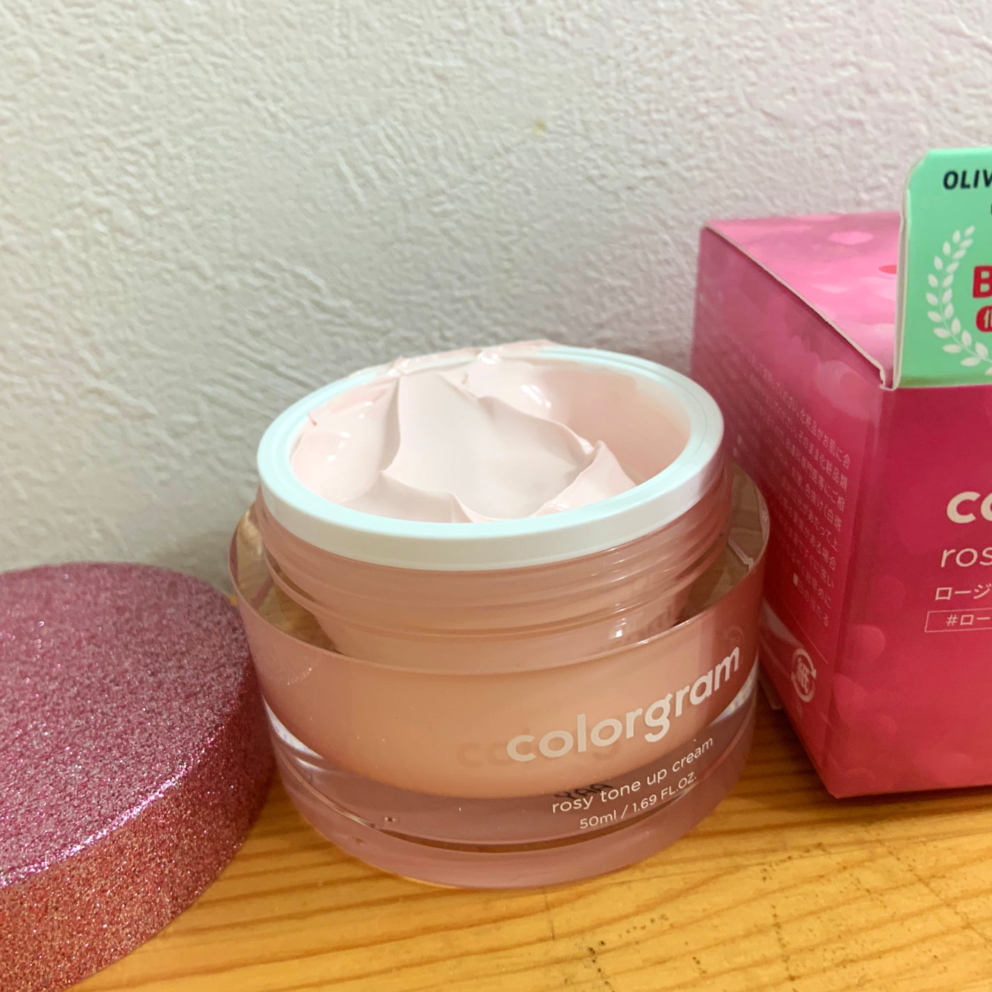 ロージー トーンアップクリーム /Colorgram/化粧下地を使ったクチコミ(1枚目)