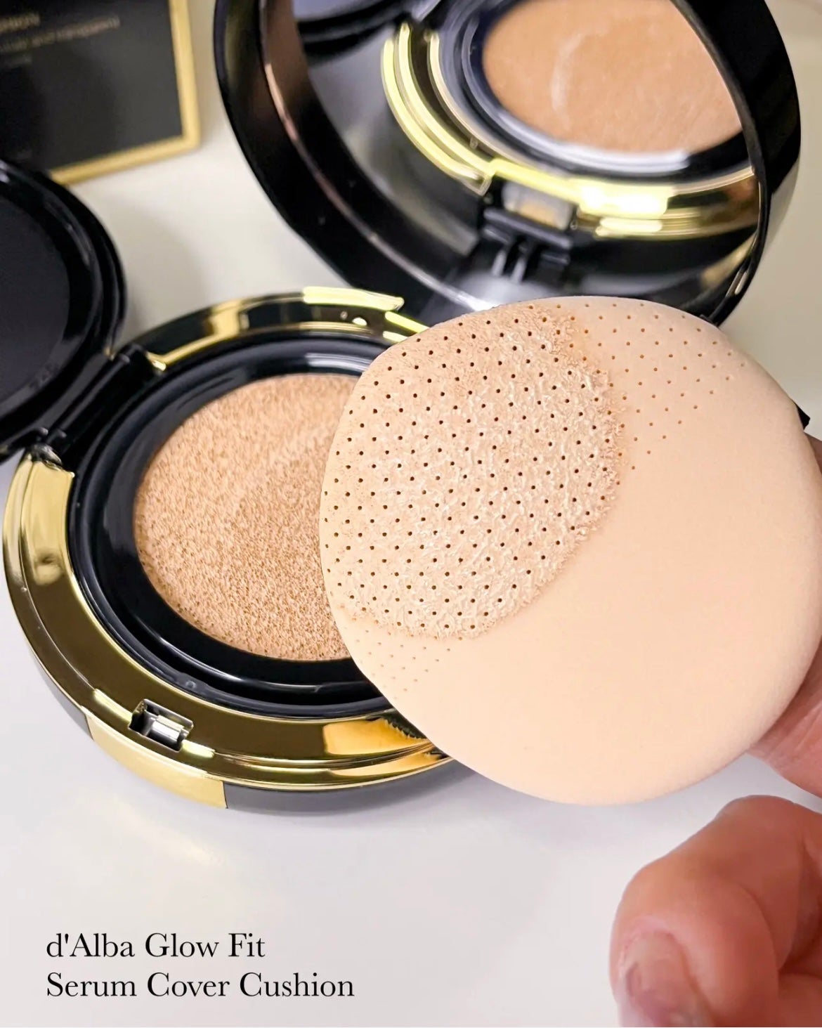 グロウフィットセラムカバークッション/ダルバ/クッションファンデーションを使ったクチコミ(3枚目)