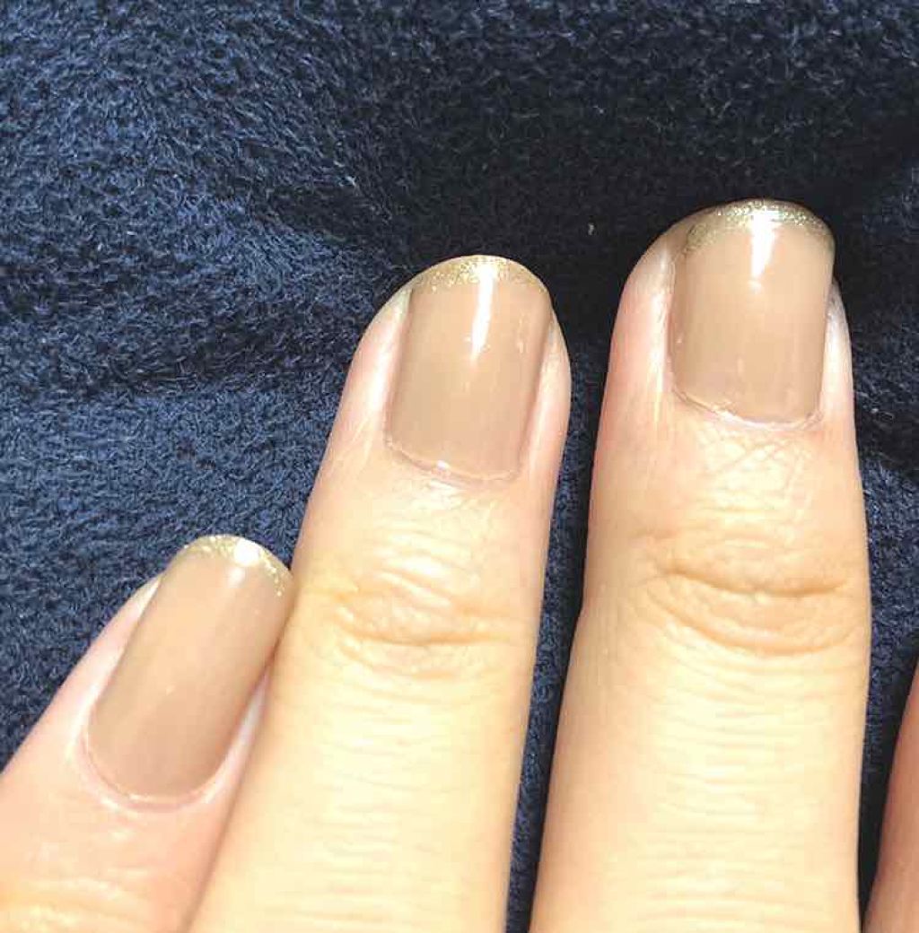 ネイルカラー ピンクベージュ/無印良品/マニキュアを使ったクチコミ（1枚目）