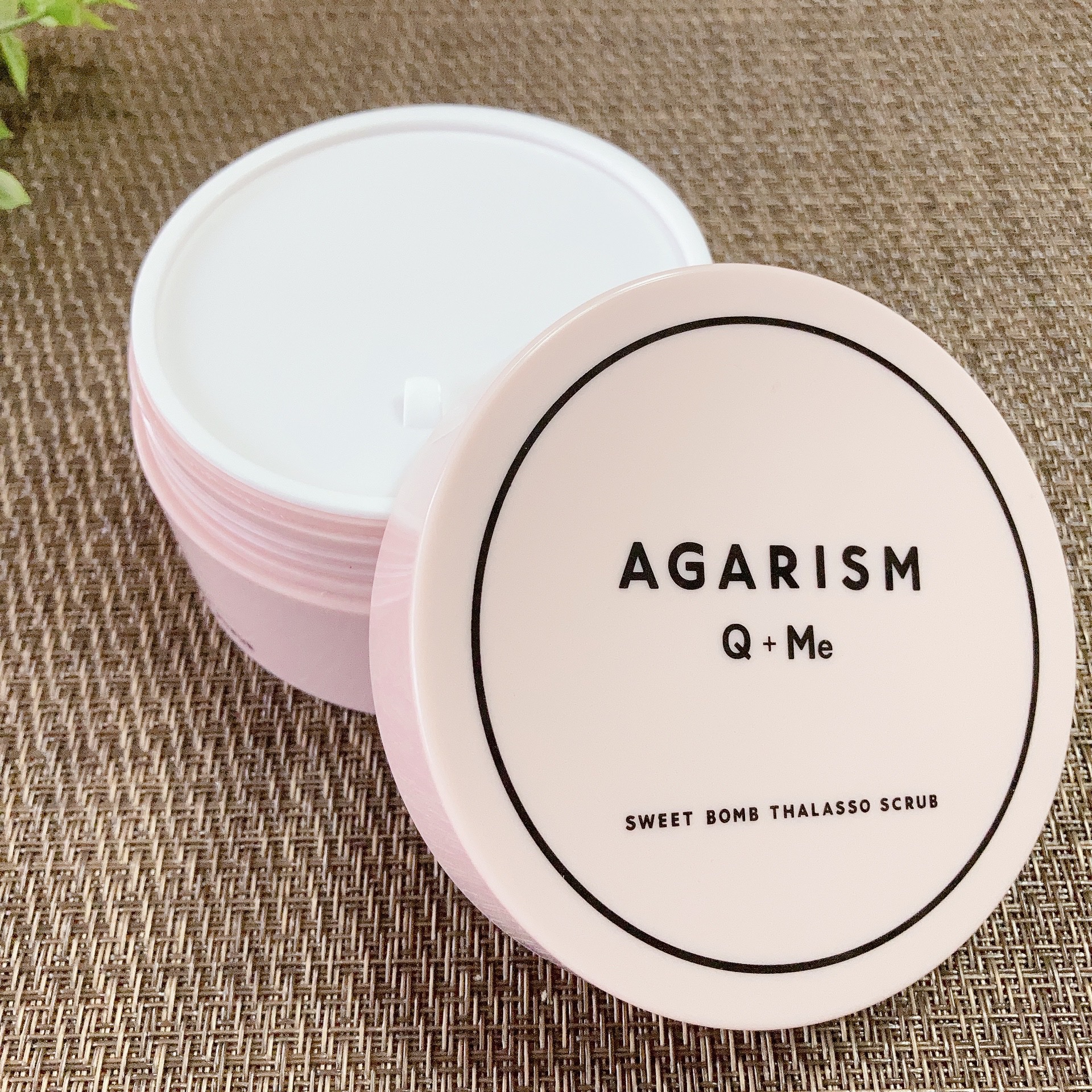 Q+Me スウィート ボム タラソ スクラブ/AGARISM/バストケア・ヒップケアを使ったクチコミ（2枚目）