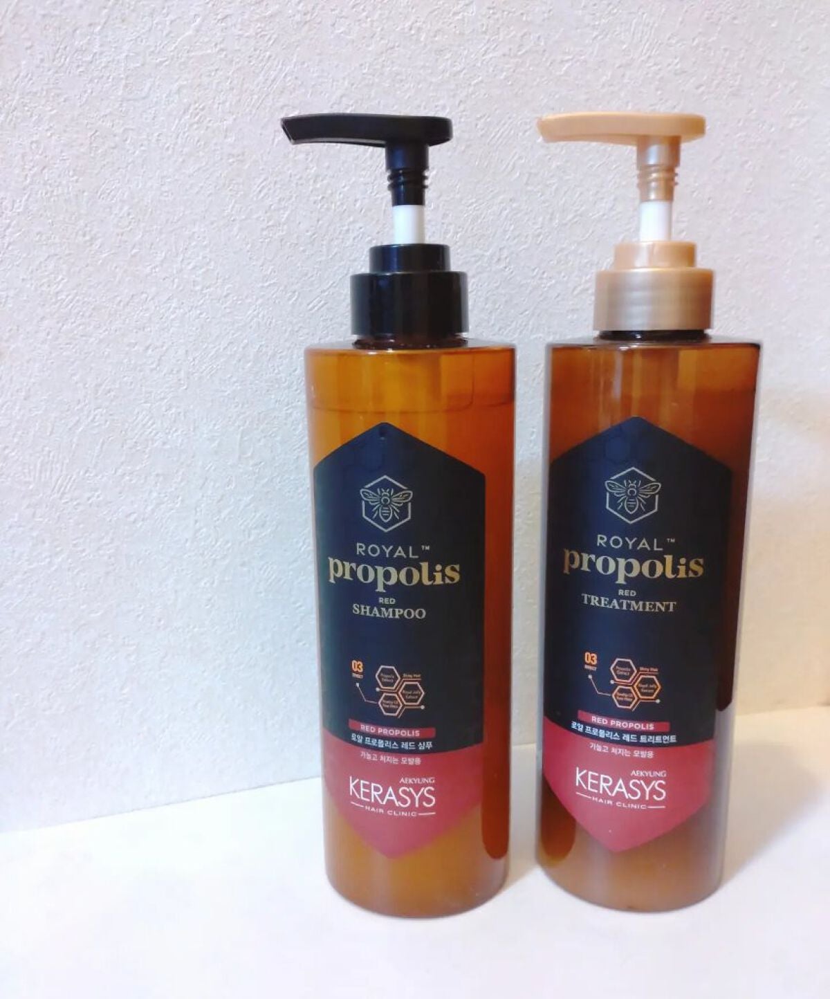 ロイヤル プロポリス レッド プロポリス シャンプー&トリートメント/KERASYS/シャンプー・コンディショナーを使ったクチコミ(1枚目)