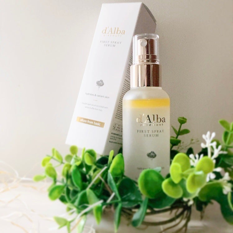 ダルバ ホワイトトリュフファーストスプレーセラム/ダルバ/ミスト状化粧水を使ったクチコミ(4枚目)