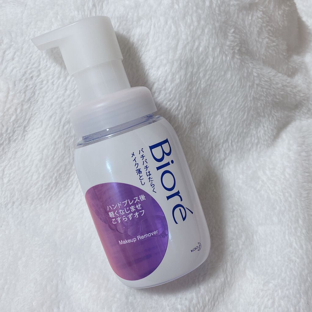 パチパチはたらくメイク落とし/ビオレ/クレンジングウォーターを使ったクチコミ(1枚目)