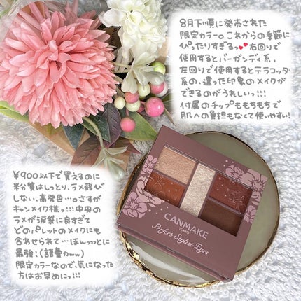 パーフェクトスタイリストアイズ/キャンメイク/アイシャドウパレットを使ったクチコミ(2枚目)