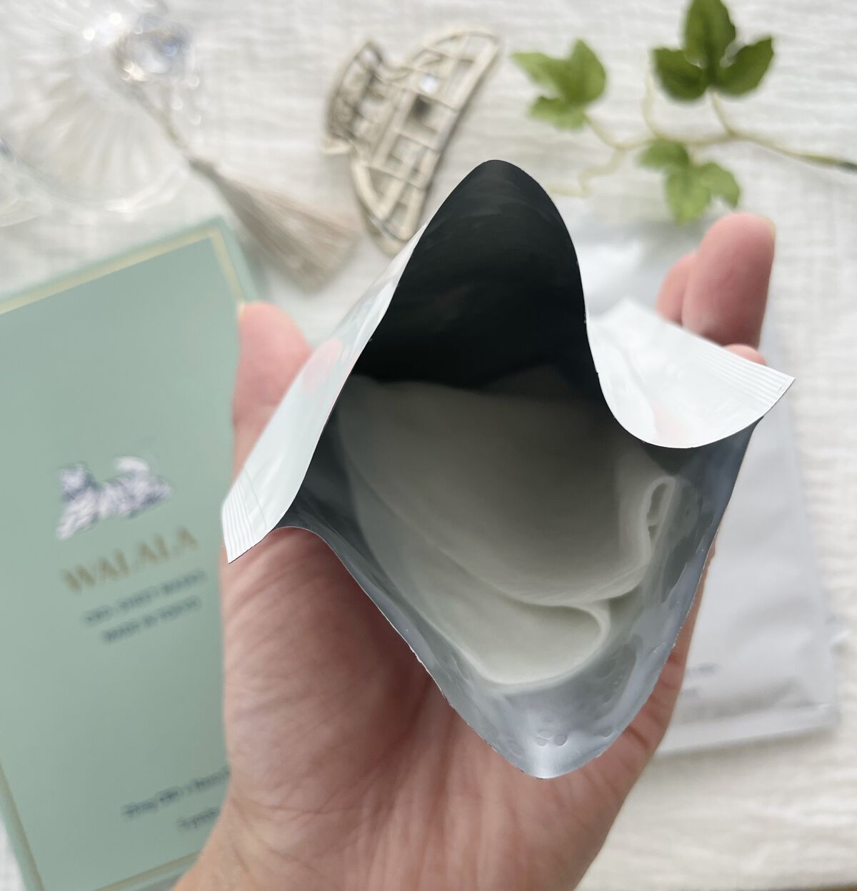 CBD ナイトリカバーフェイスマスク/WALALA/シートマスク・パックを使ったクチコミ（3枚目）