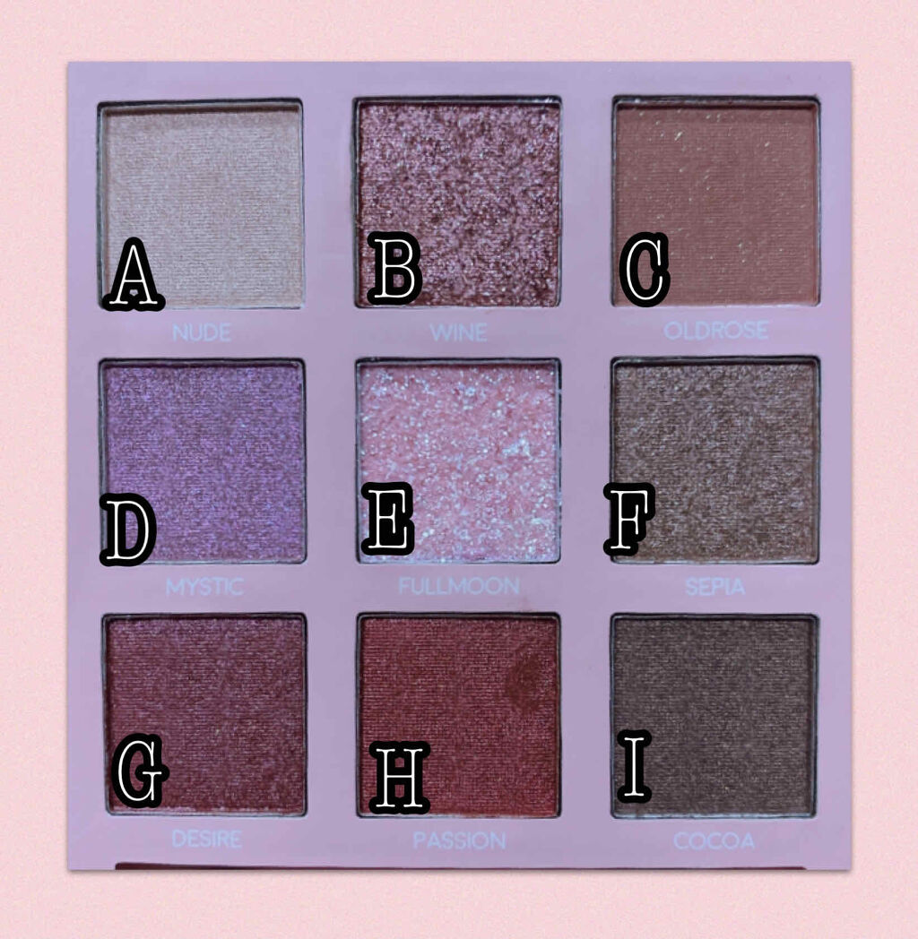 マイシャドウパレット/play on make/アイシャドウパレットを使ったクチコミ（2枚目）