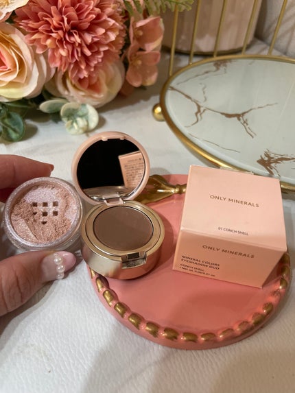 ミネラルカラーズ アイシャドウデュオ/ONLY MINERALS/マルチパレットを使ったクチコミ(2枚目)