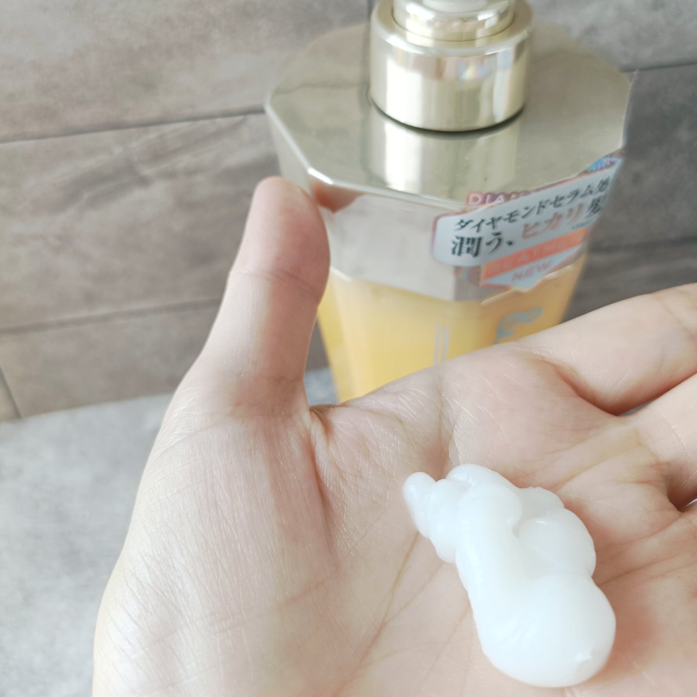 DIAMOND SHINE シャンプー/ヘアトリートメント/&Prism/市販シャンプーを使ったクチコミ(5枚目)