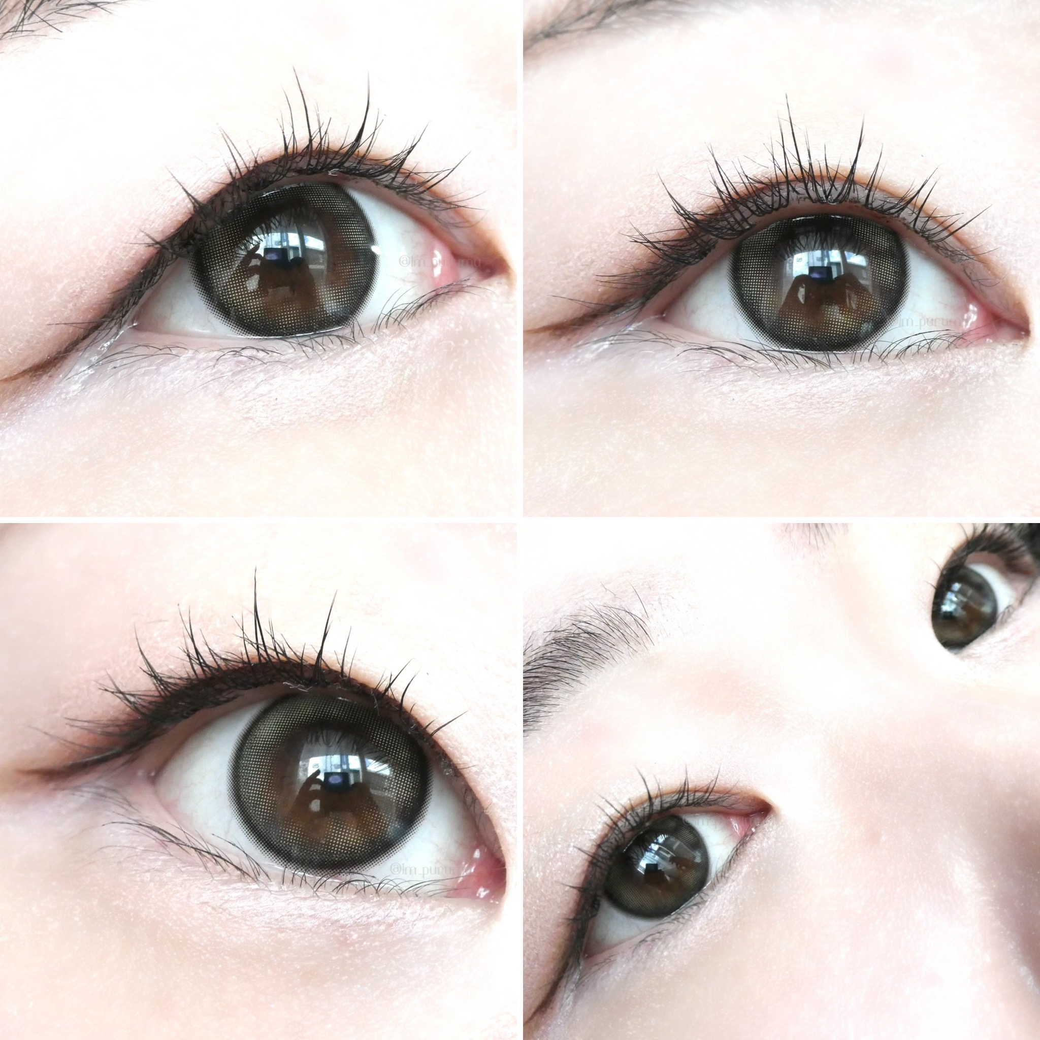 mimi charme 1day ジェムグレージュ/mimi charme/ワンデー（１DAY）カラコンを使ったクチコミ（3枚目）