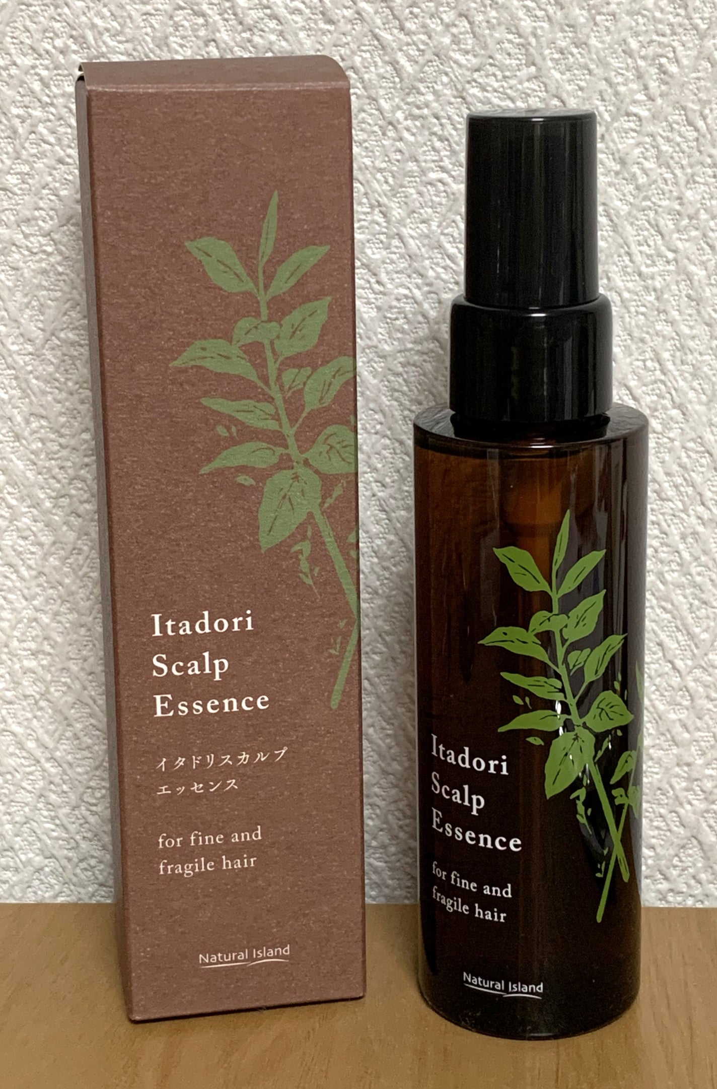 イタドリスカルプエッセンス /ナチュラルアイランド/頭皮ローションを使ったクチコミ(2枚目)