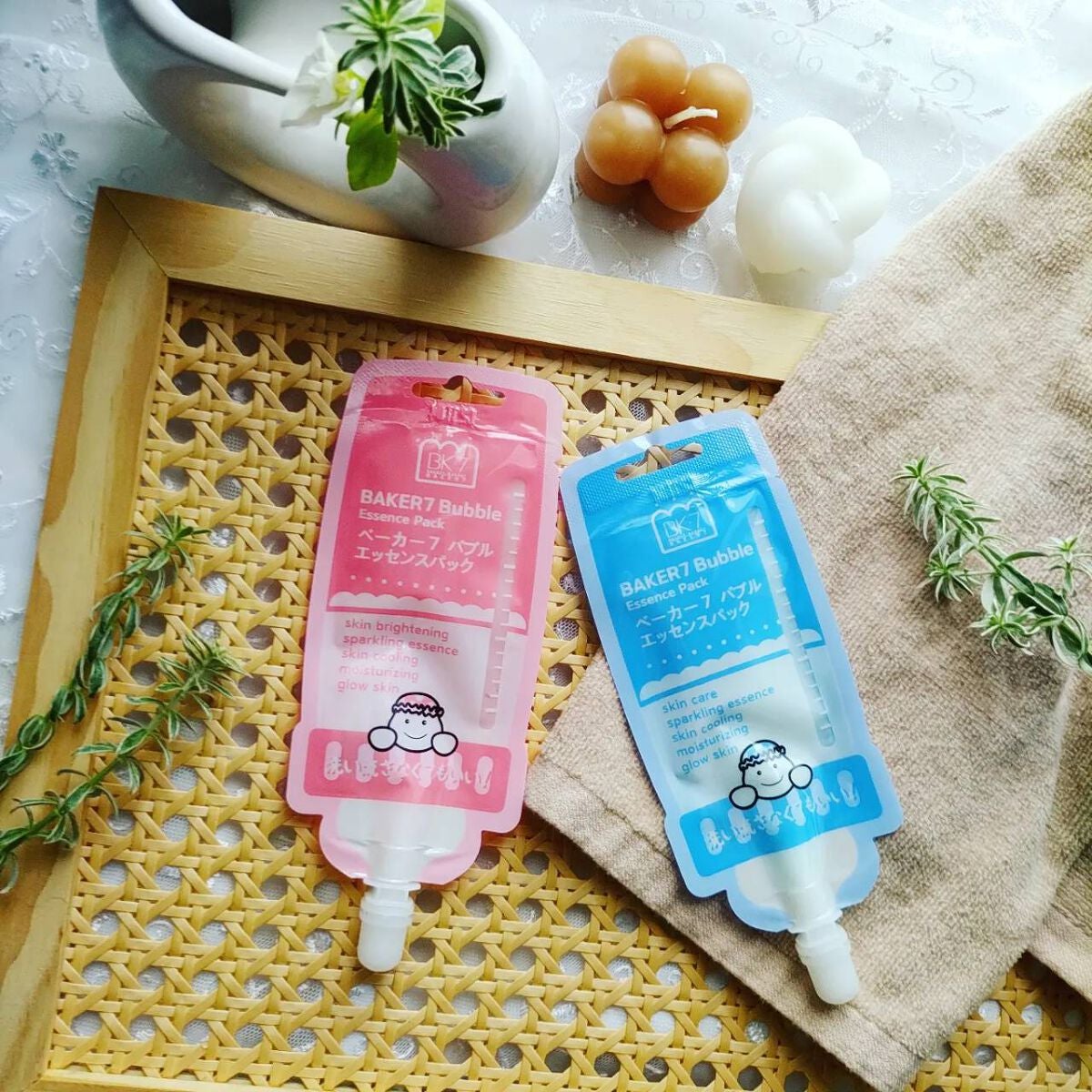 マジックバブルエッセンスパックMINI/BAKER7/シートマスク・パックを使ったクチコミ(1枚目)