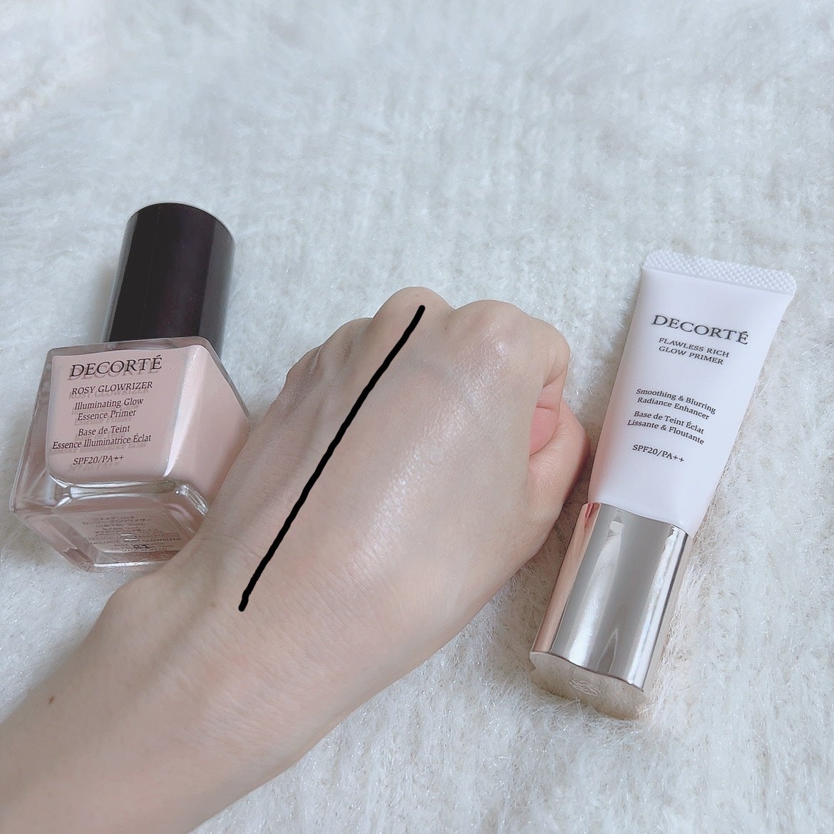 ロージー グロウライザー/DECORTÉ/化粧下地を使ったクチコミ(5枚目)