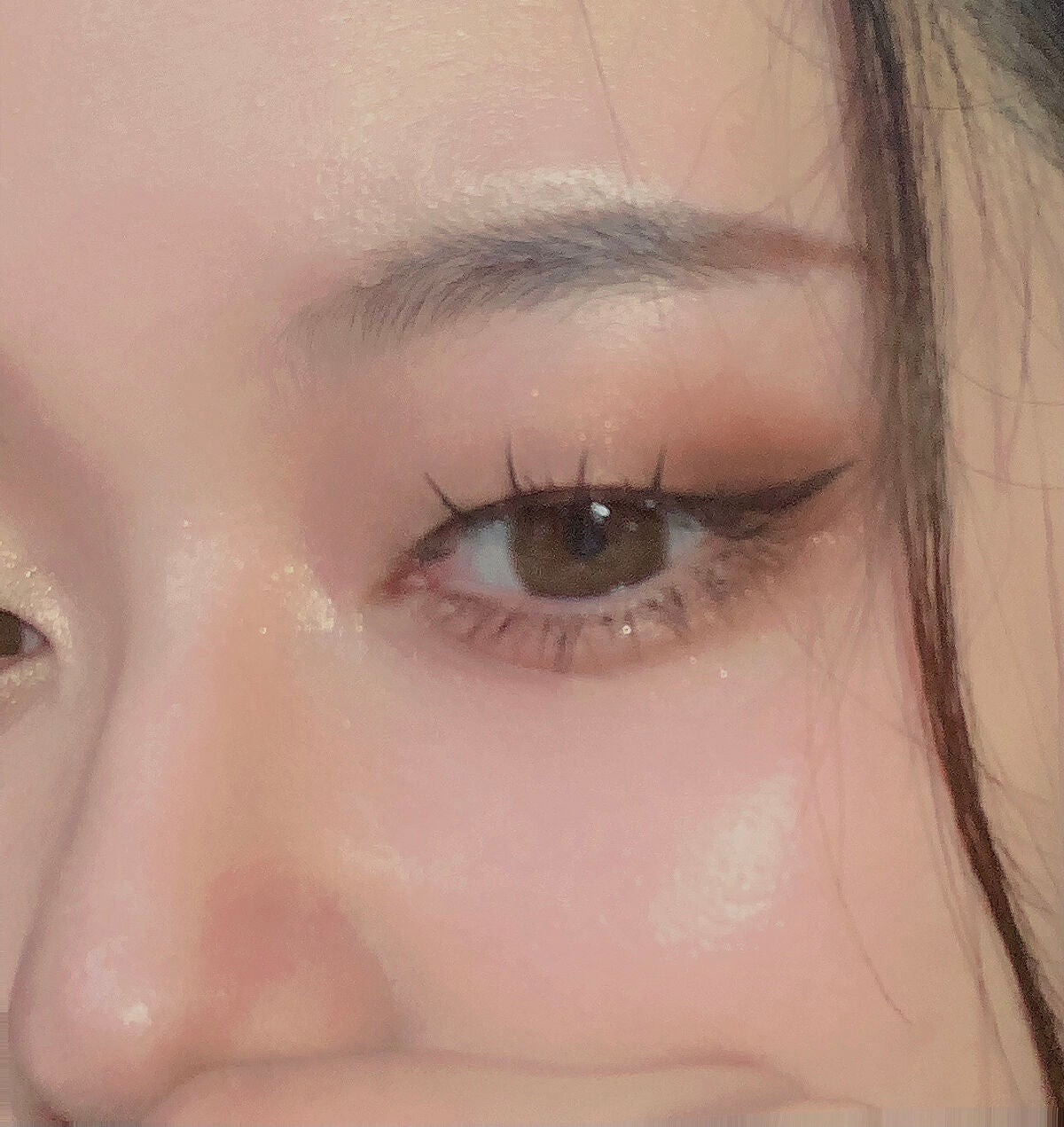 ぴ on LIPS 「純欲メイクと言えば…束感まつ毛…でもどうやって作れば…そんな悩..」(5枚目)