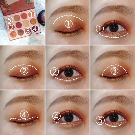 whatever/ColourPop/アイシャドウパレットを使ったクチコミ(4枚目)