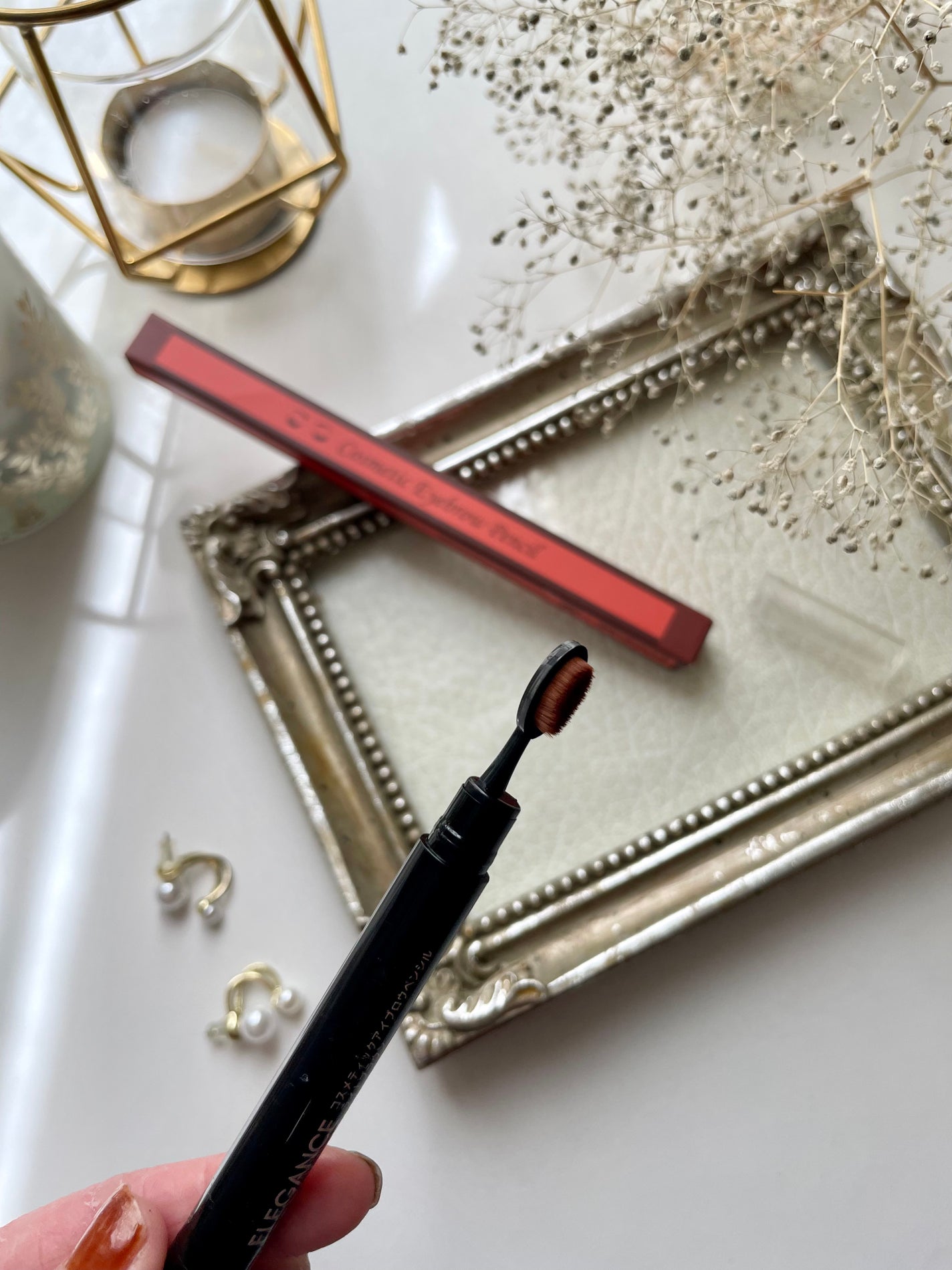 コスメティックアイブロウペンシル/エレガンス/アイブロウペンシルを使ったクチコミ(3枚目)