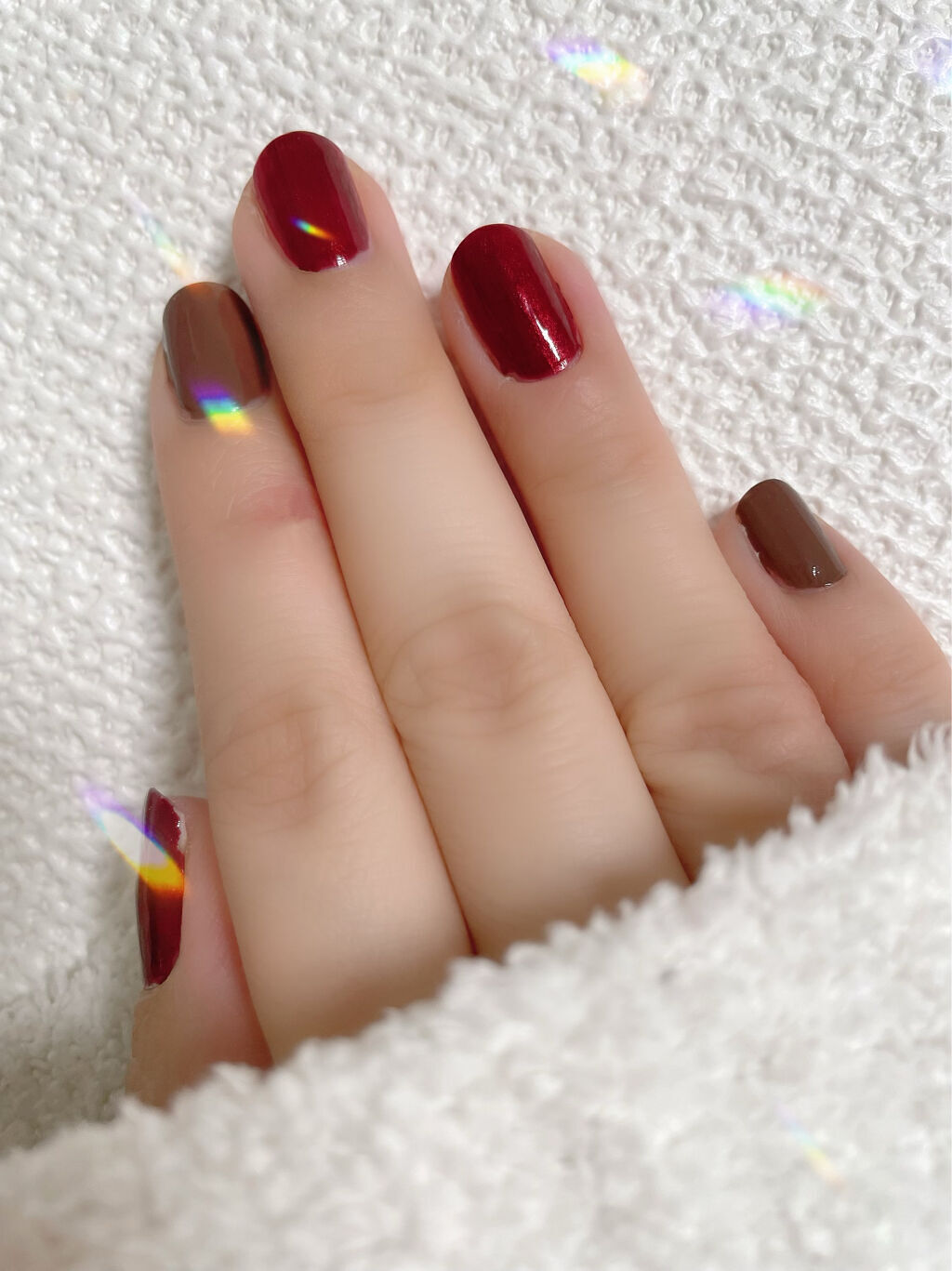 カラフルネイルズ/キャンメイク/マニキュアを使ったクチコミ（1枚目）