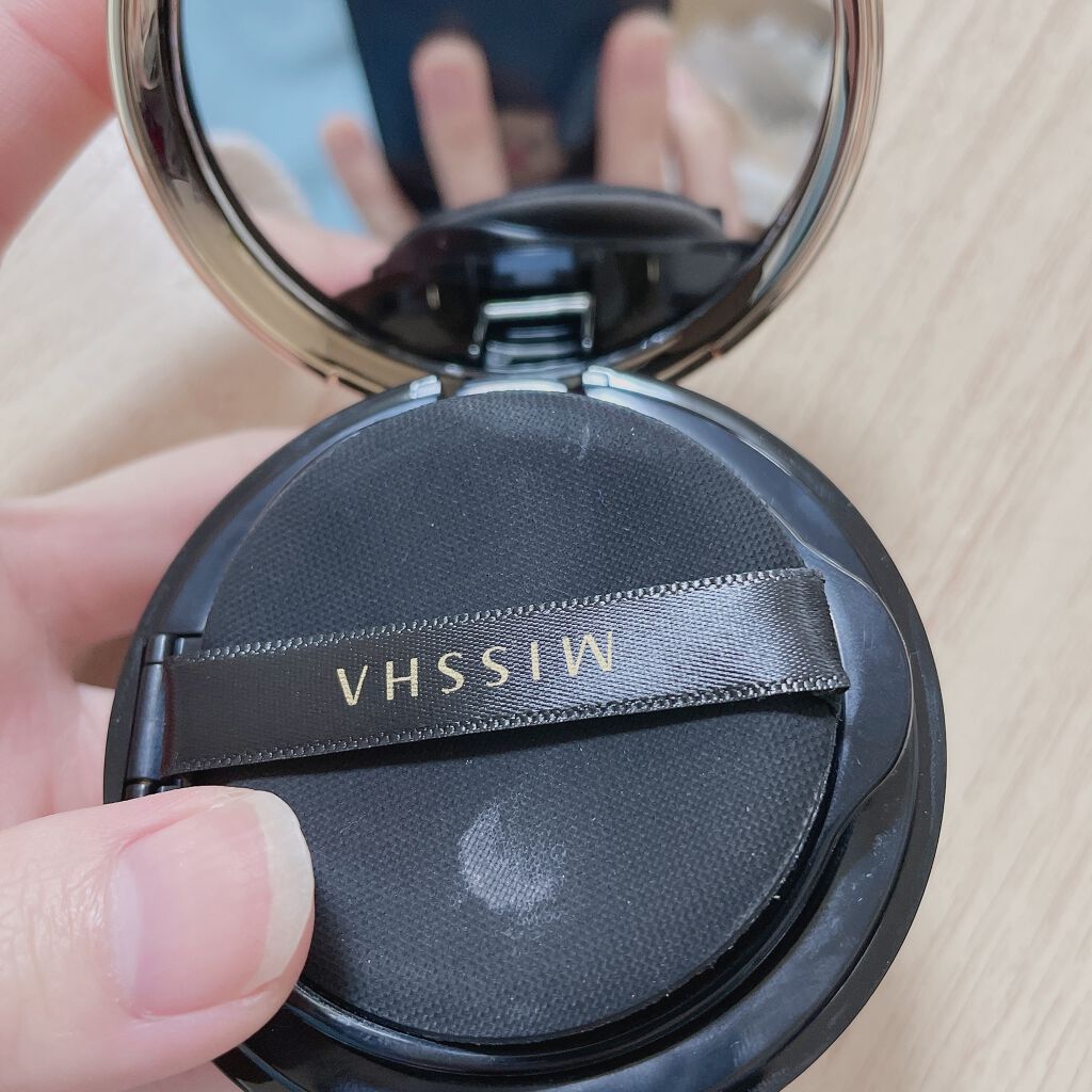 Ｍ クッションファンデーション（ネオカバー）/MISSHA/クッションファンデーションを使ったクチコミ（2枚目）