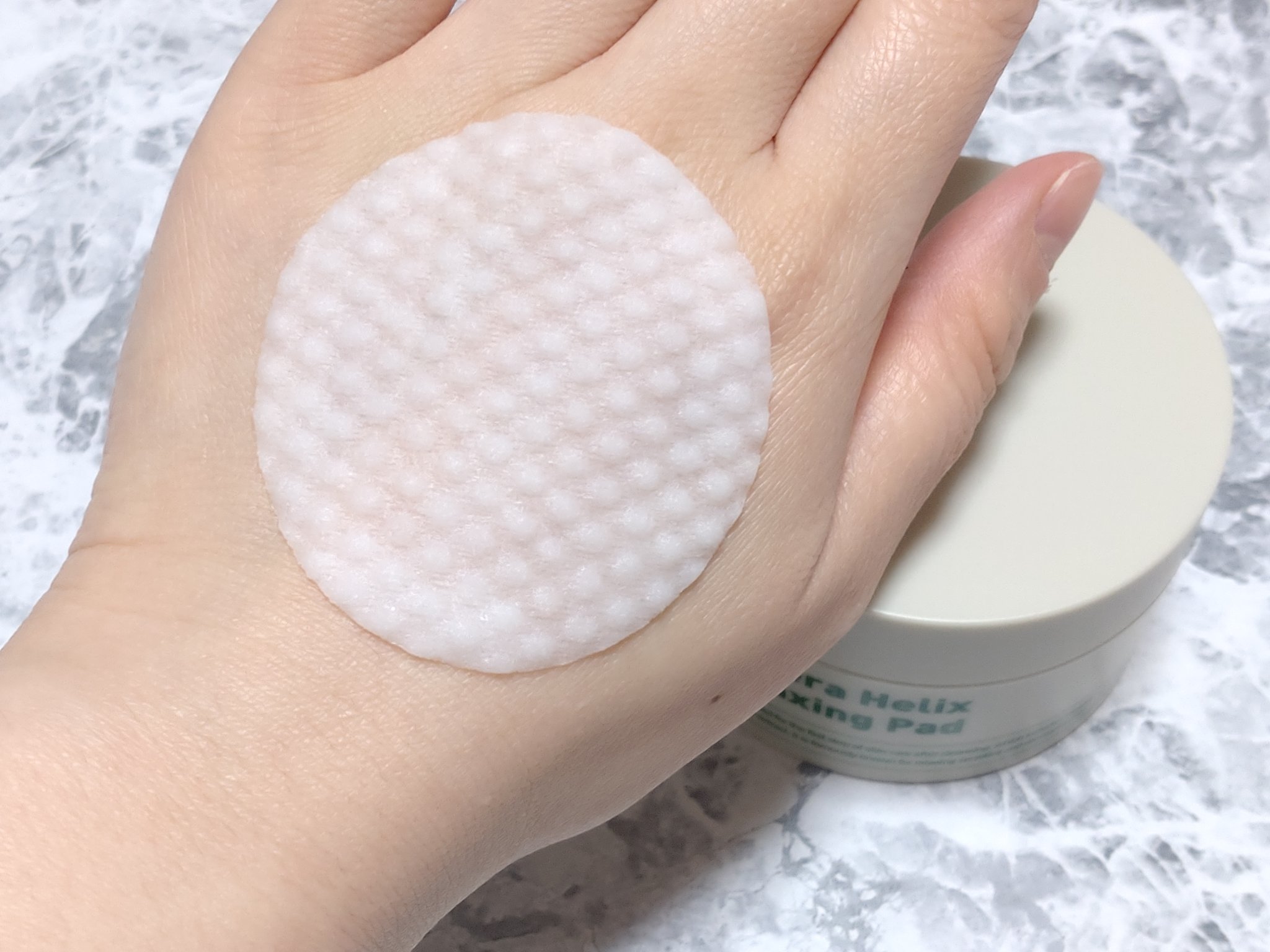 ヘデラヘリックスジャンボパッド/Milk Touch/トナーパッドを使ったクチコミ（2枚目）