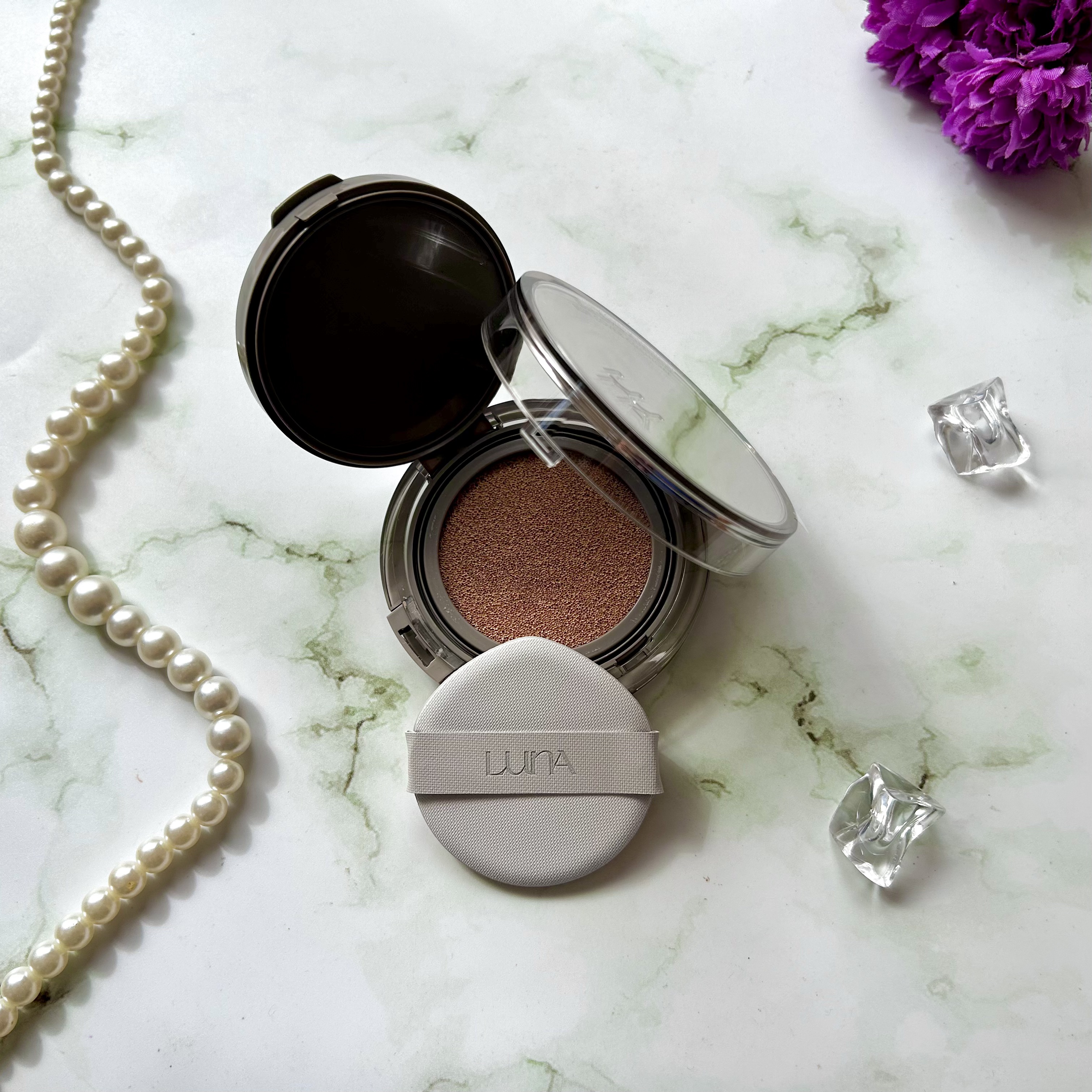 ブラーカバークッション/LUNA/クッションファンデーションを使ったクチコミ（1枚目）