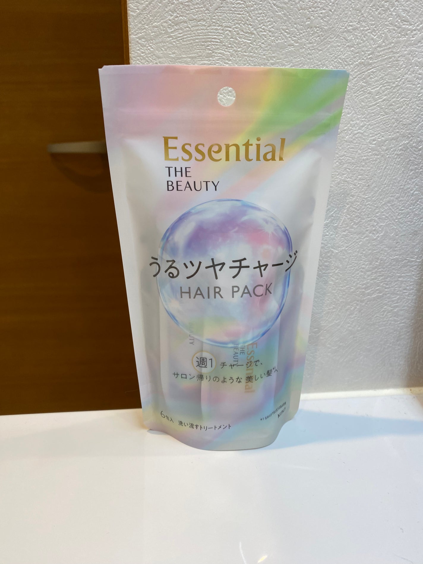 ザビューティ うるツヤチャージヘアパック/エッセンシャル/ヘアマスク・ヘアパックを使ったクチコミ(1枚目)