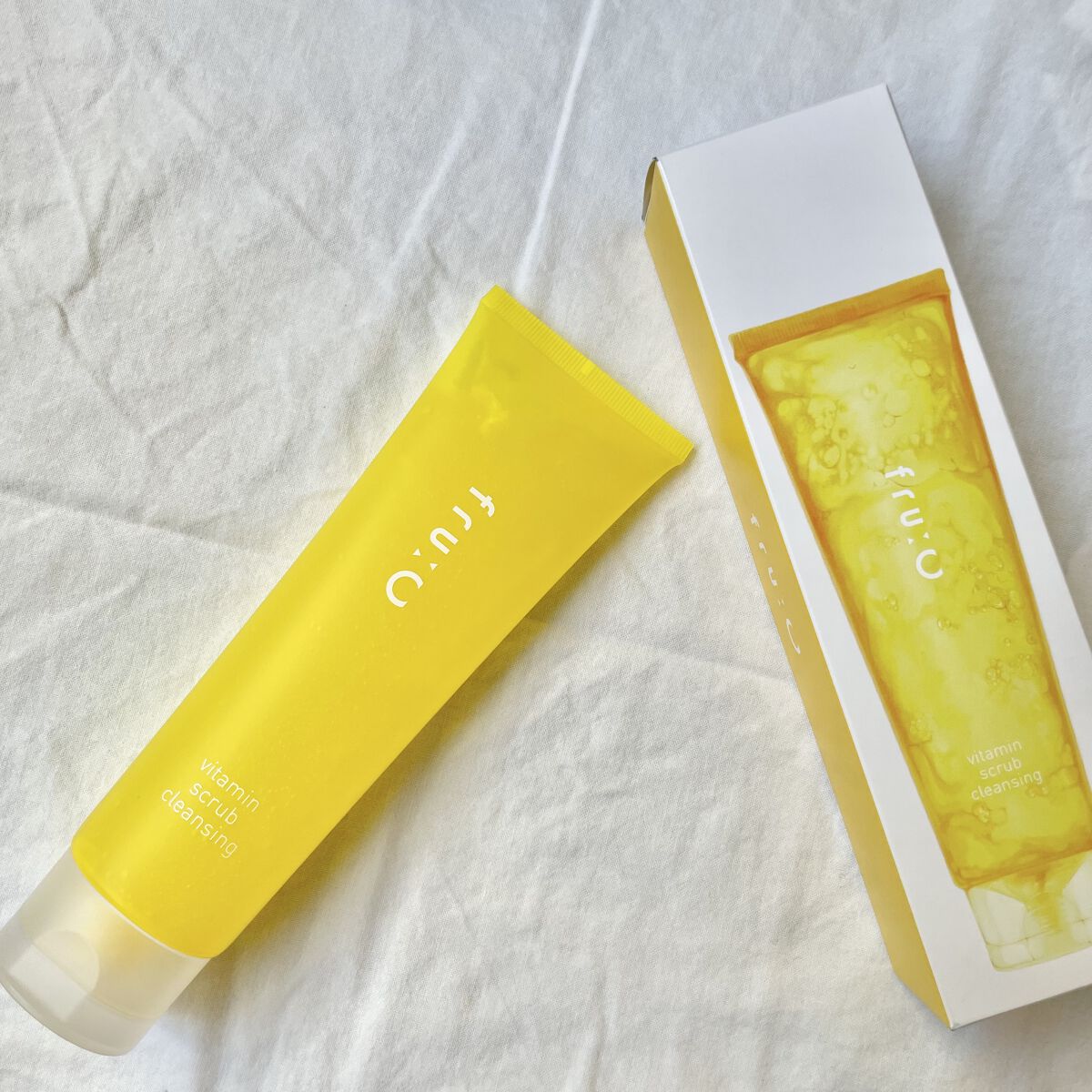 ビタミンスクラブクレンジング/Fru:C/クレンジングジェルを使ったクチコミ（1枚目）