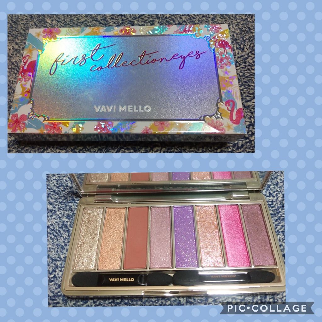 ファーストコレクションアイズ/VAVI MELLO/アイシャドウパレットを使ったクチコミ(2枚目)