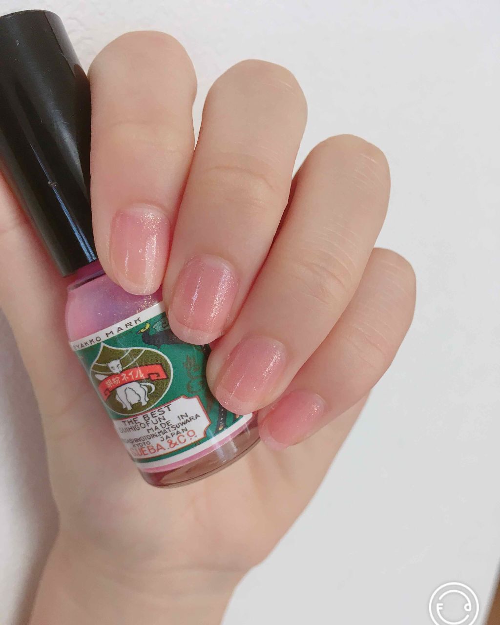 胡粉ネイル きららシリーズ/上羽絵惣/マニキュアを使ったクチコミ（2枚目）