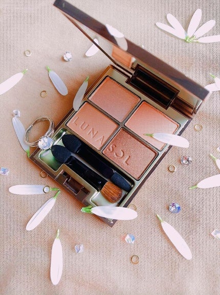 スキンモデリングアイズ/LUNASOL/アイシャドウパレットを使ったクチコミ(1枚目)