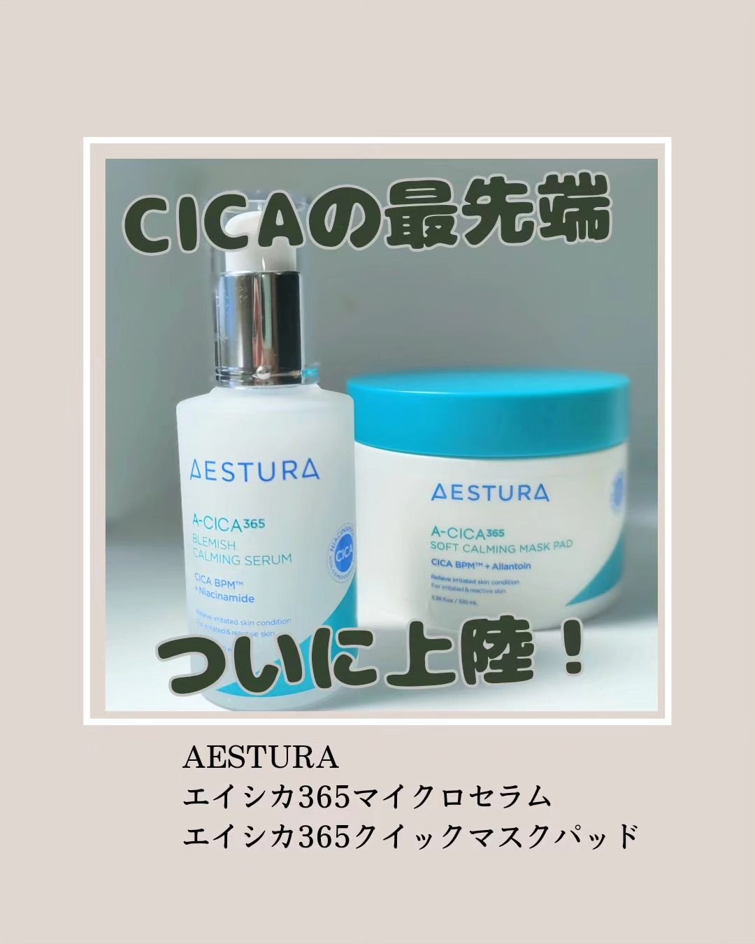 エイシカ365クイックマスクパッド/AESTURA/トナーパッドを使ったクチコミ（1枚目）