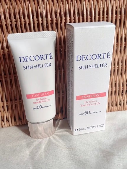 サンシェルター トーンアップCC/DECORTÉ/CCクリームを使ったクチコミ(4枚目)