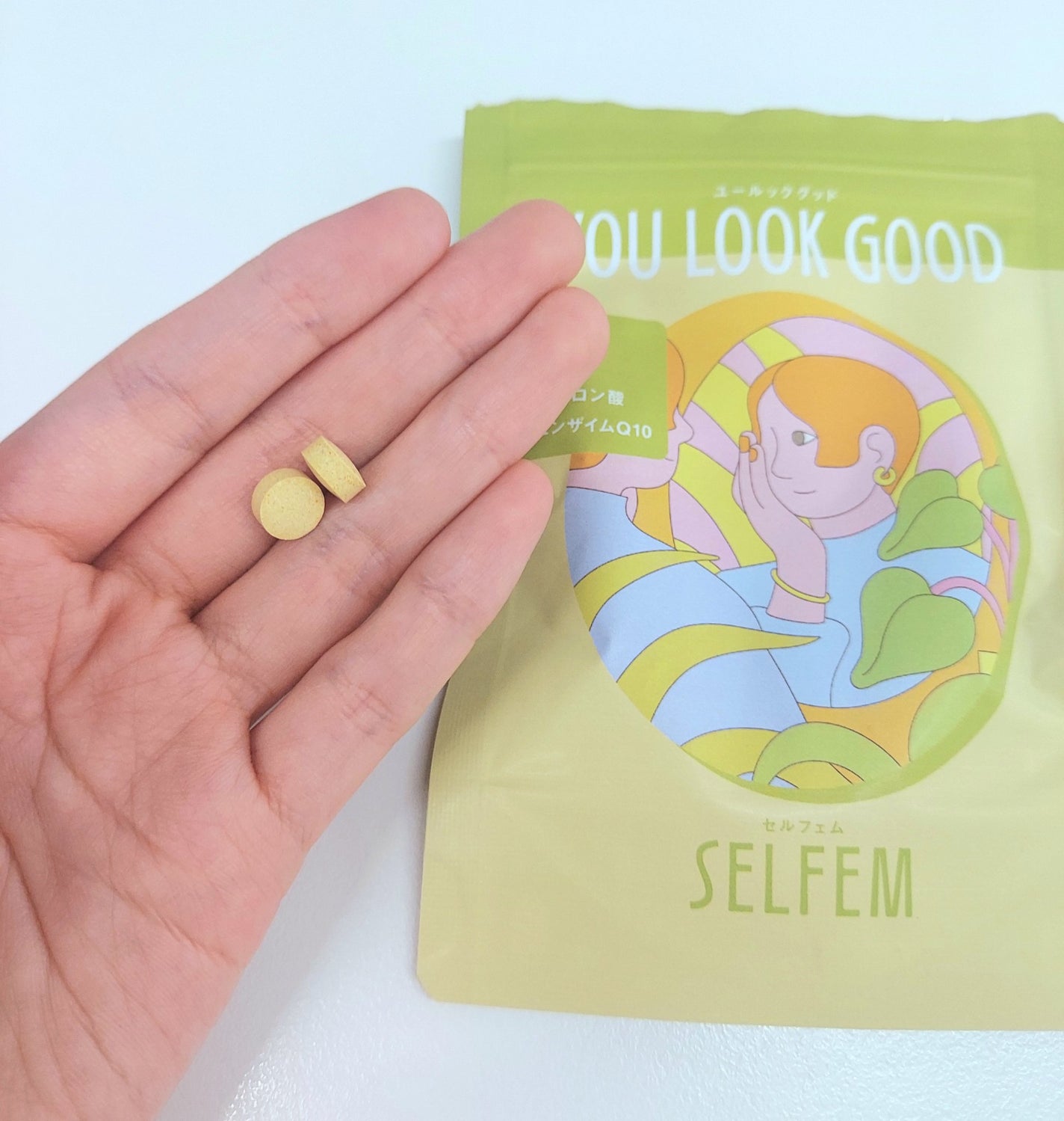 SELFME YOU LOOK GOOD /ピルボックスジャパン/健康サプリメントを使ったクチコミ(1枚目)