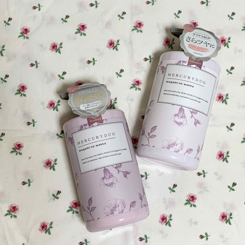 MERCURYDUO シャンプー【スムース】・トリートメント【スムース】/R&/市販シャンプーを使ったクチコミ（1枚目）