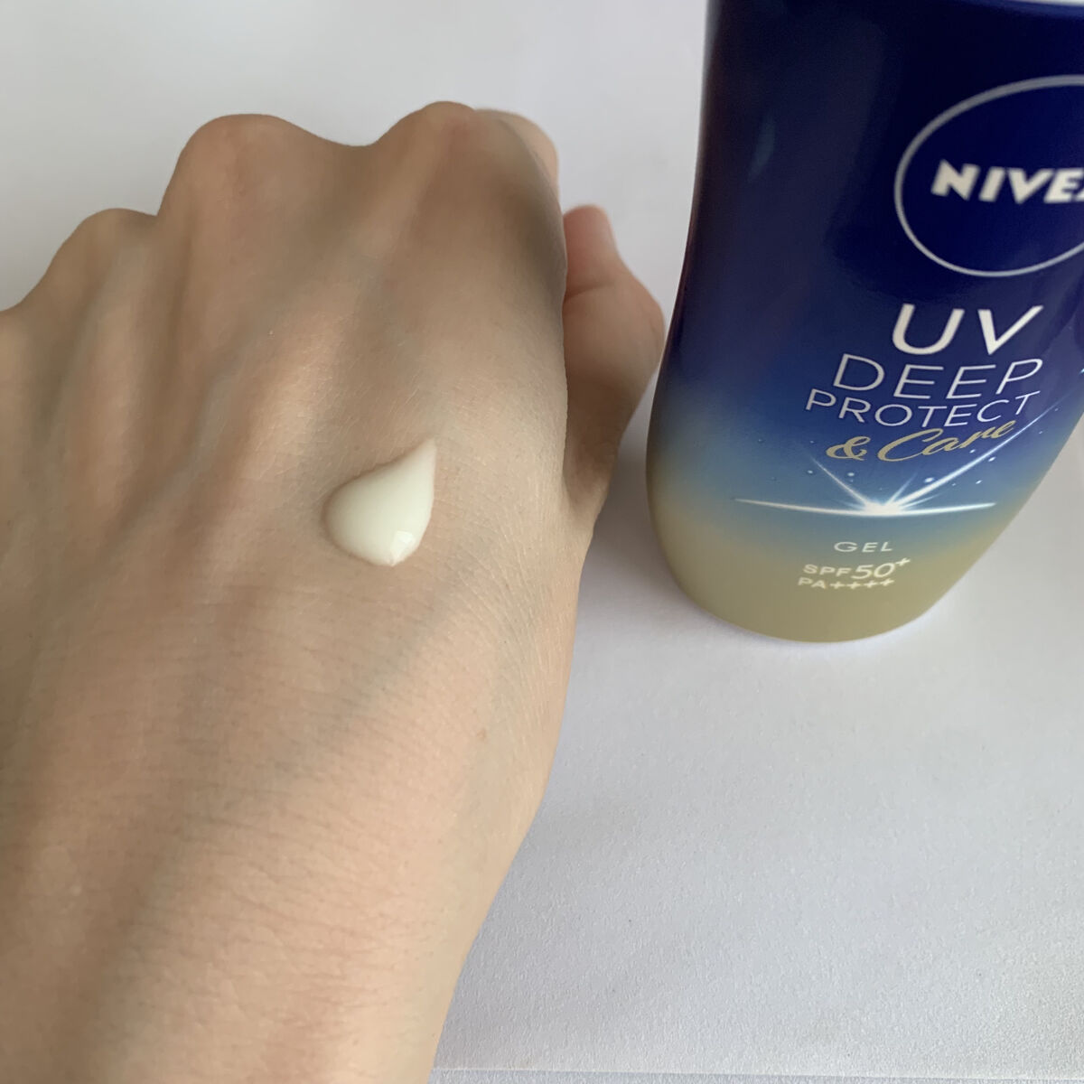 ニベアUV ディープ プロテクト＆ケア ジェル/ニベア/日焼け止めジェルを使ったクチコミ（3枚目）