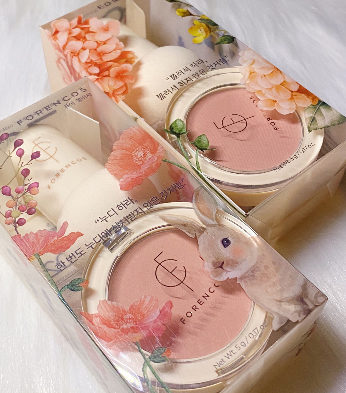 ピュアブラッシャー パフ付き/フォレンコス/パウダーチークを使ったクチコミ（2枚目）