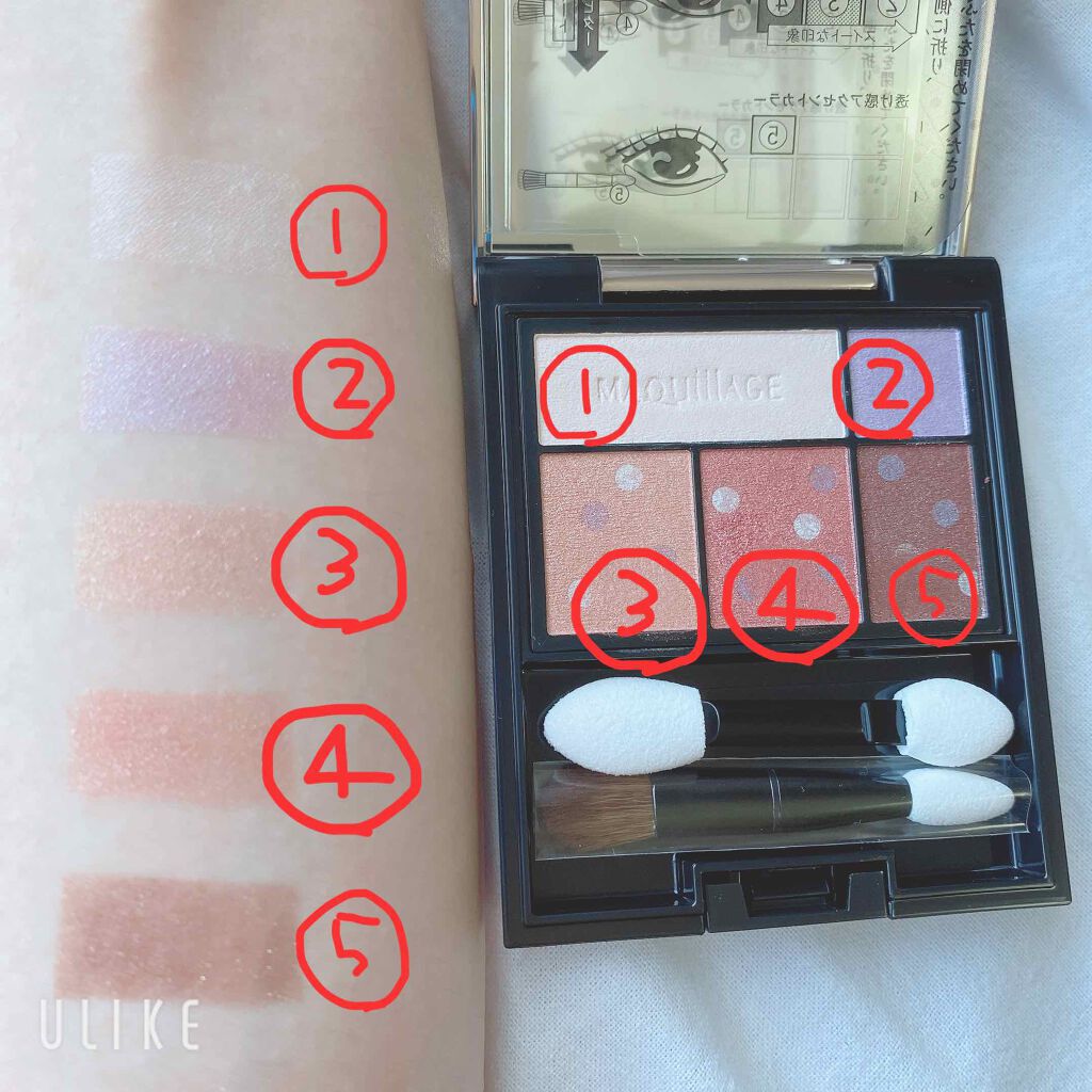 ドラマティックスタイリングアイズ/マキアージュ/アイシャドウパレットを使ったクチコミ(3枚目)