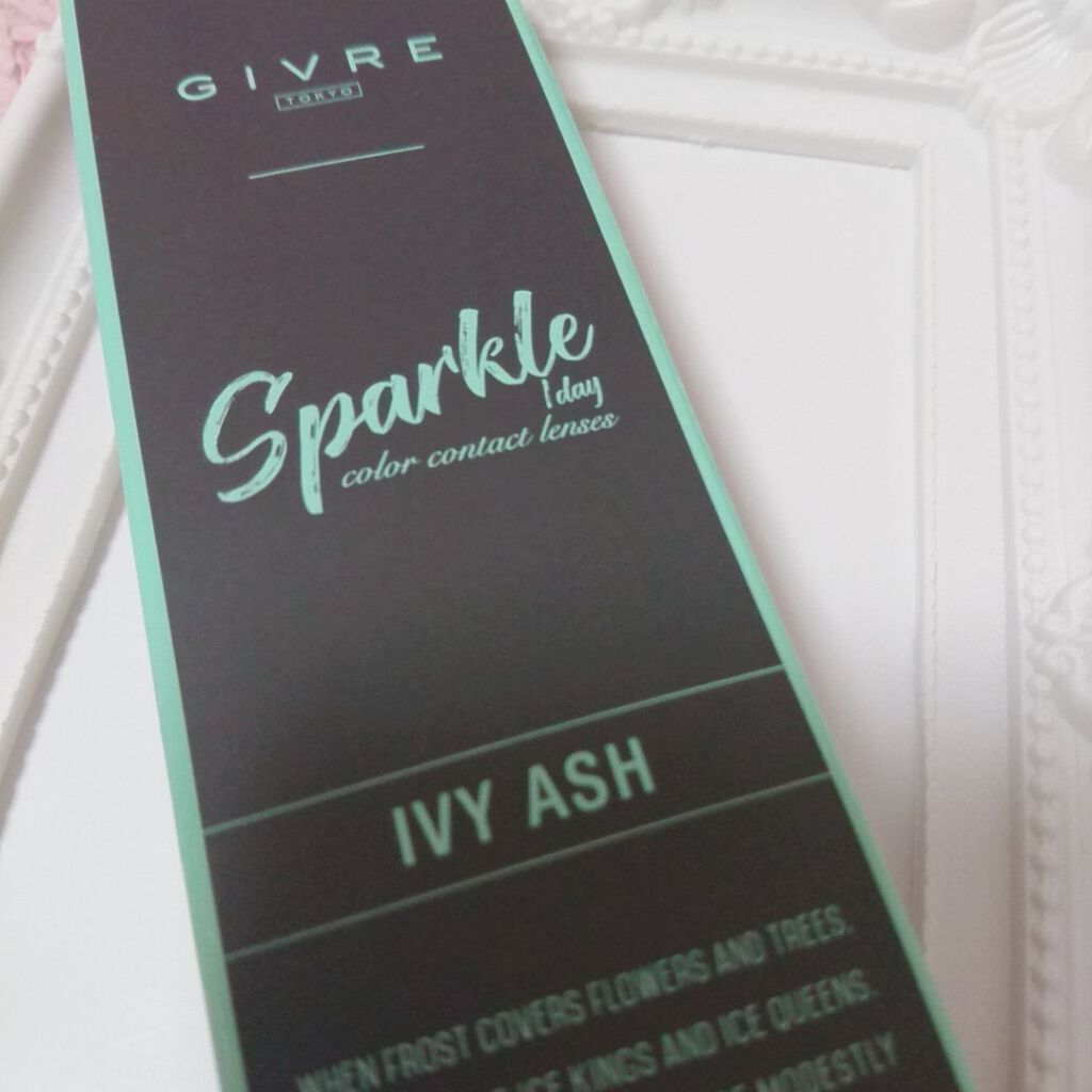 ジーヴル トーキョー スパークル/GIVRE TOKYO/カラーコンタクトレンズを使ったクチコミ（1枚目）