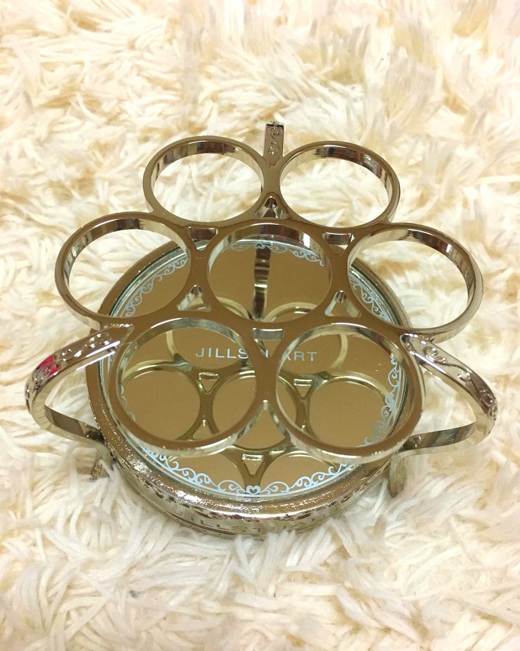 JILL STUART オリジナルミラーのクチコミ「こちらの商品は、
オリジナルミラー&オリジナルリップスタンド
ジルスチュアートで合わせて、
1.....」（2枚目）