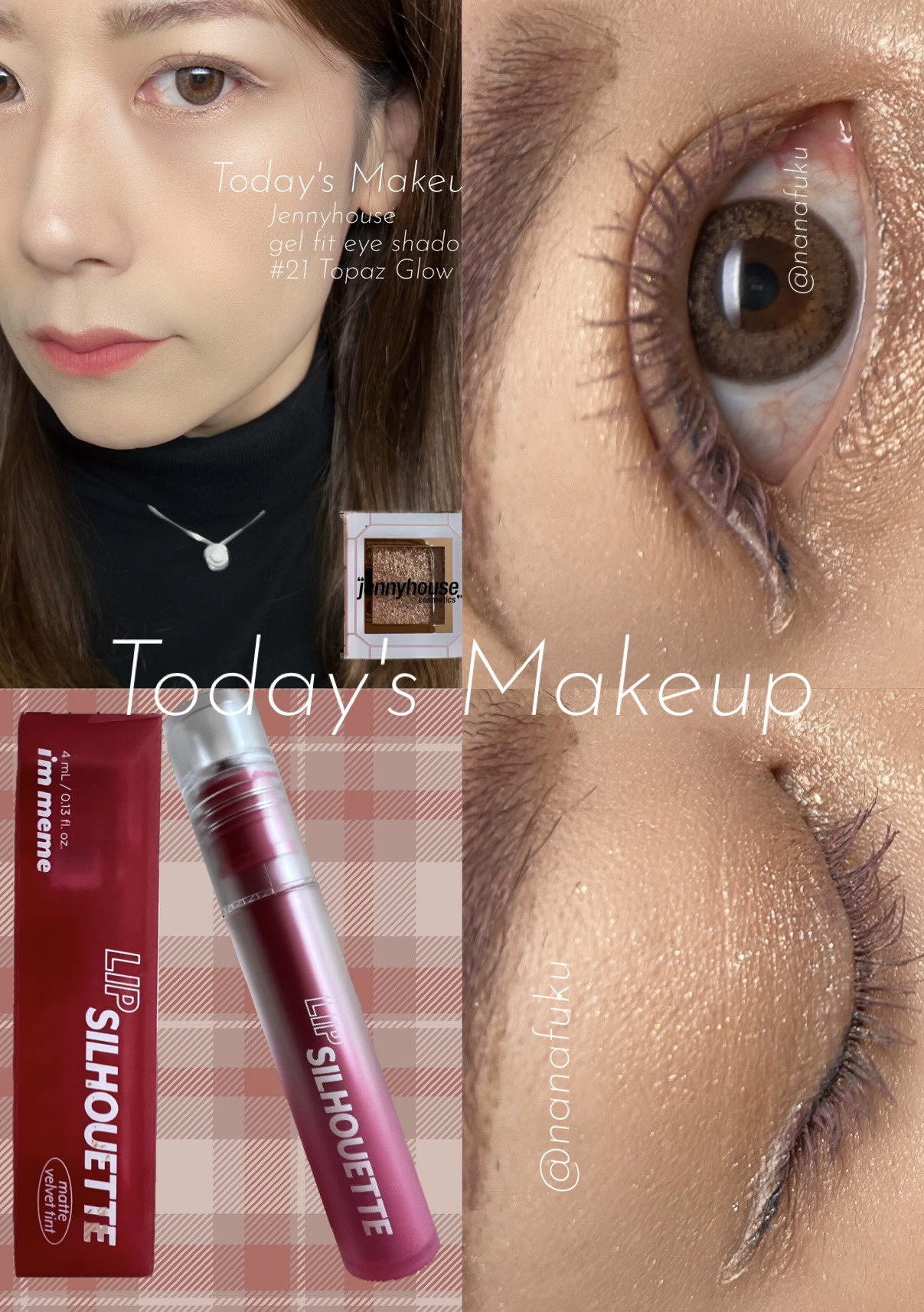 エアーフィットアーティストシャドウ/jenny house/単色アイシャドウを使ったクチコミ（2枚目）