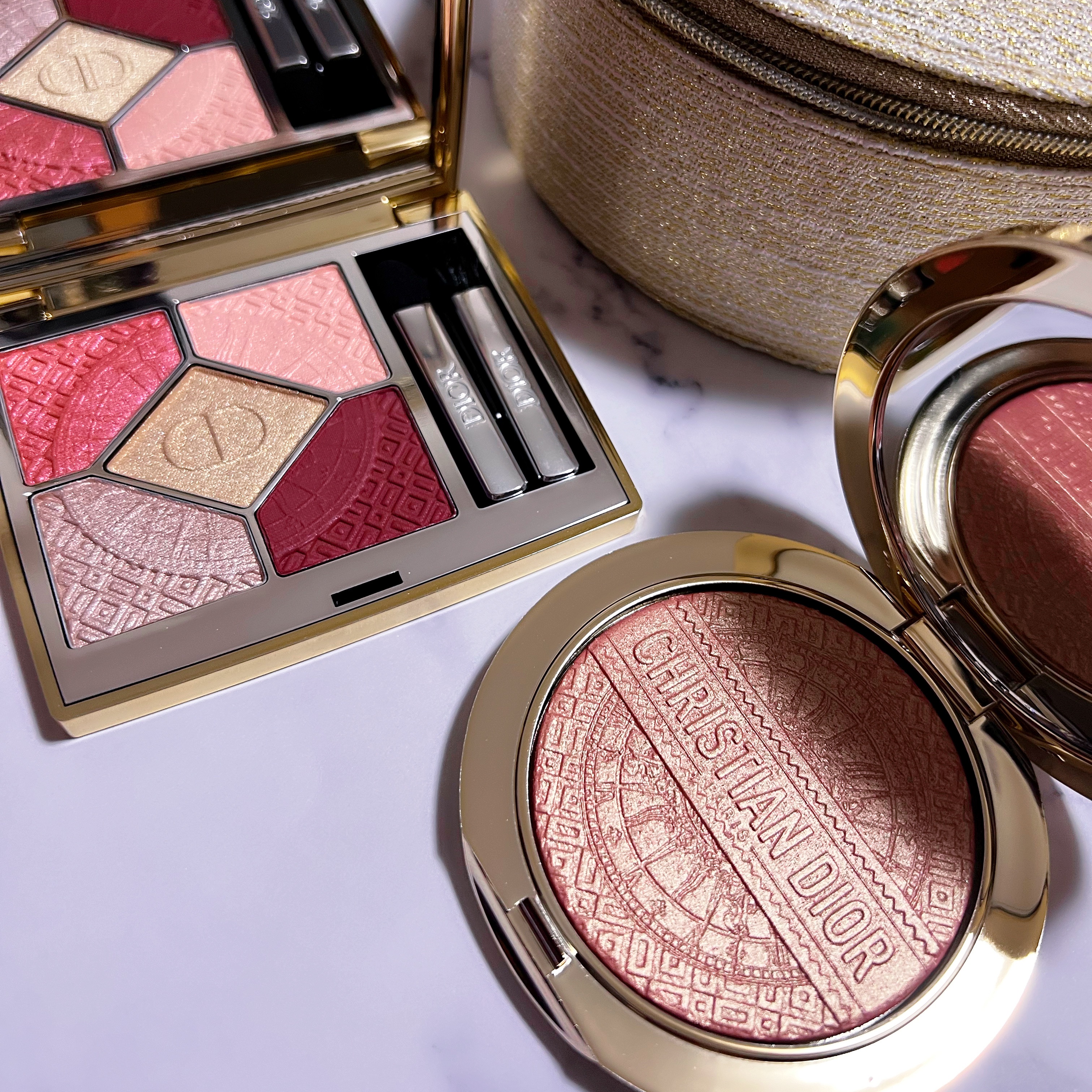 【旧】ディオールショウ サンク クルール（クリスマス コレクション 2024 限定品）/Dior/アイシャドウを使ったクチコミ（2枚目）
