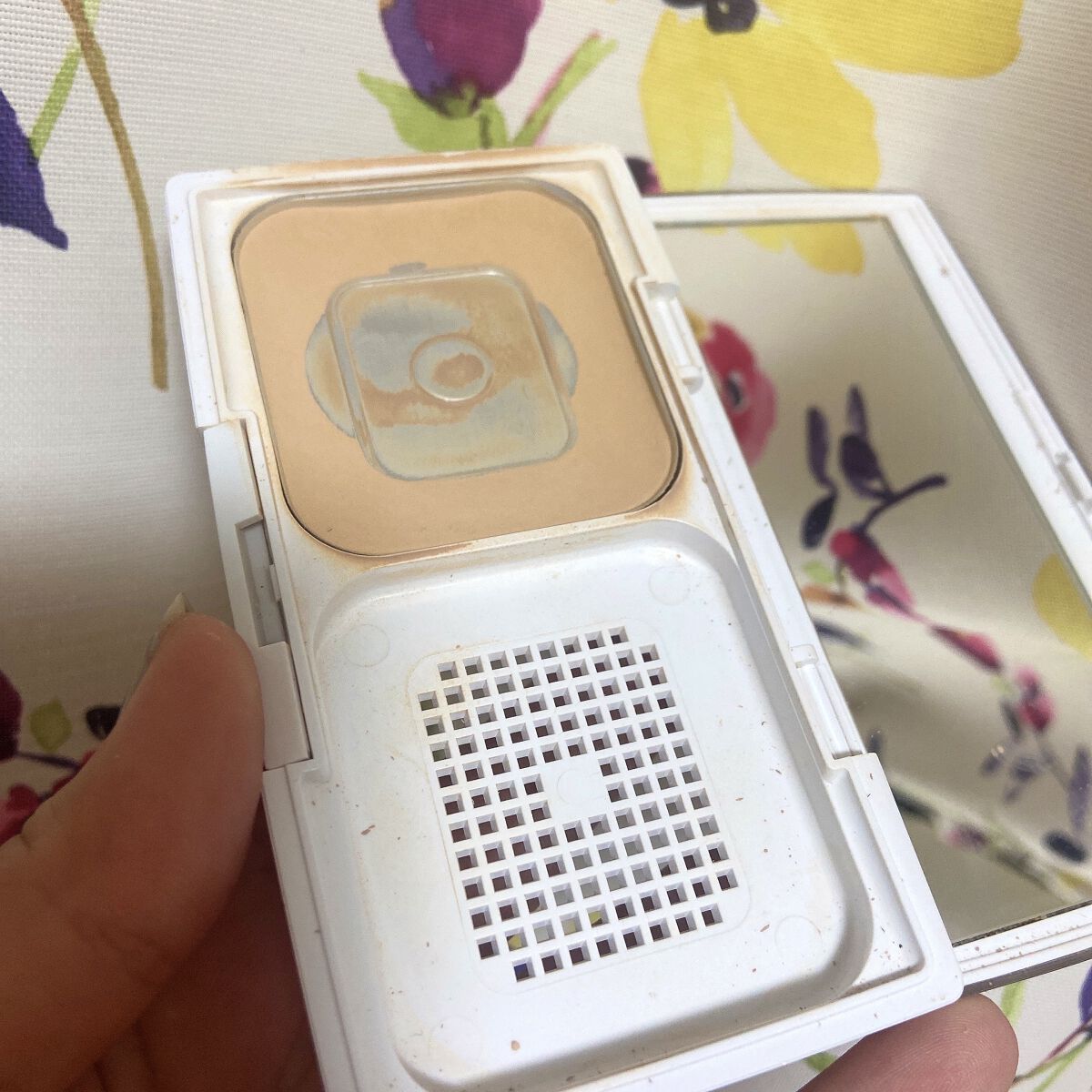 UVファンデーション EXプレミアム EX2 ライトオークル/CEZANNE/パウダーファンデーションを使ったクチコミ（1枚目）