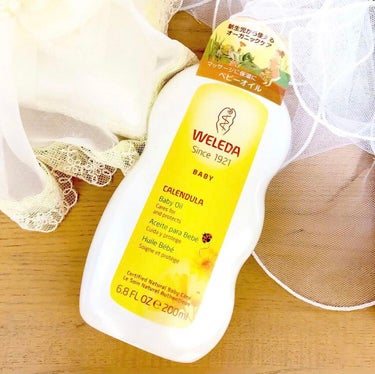 カレンドラ ベビーオイル 200mL/WELEDA/ボディオイルを使ったクチコミ（1枚目）