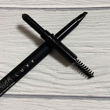 UR GLAM　3WAY EYEBROW PENCIL（3WAYアイブロウペンシル） ダークブラウン/U R GLAM/アイブロウペンシルを使ったクチコミ（2枚目）