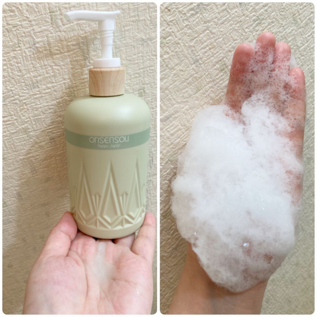 温泉藻配合ボディクレンザー/ONSENSOU/ボディソープを使ったクチコミ（3枚目）