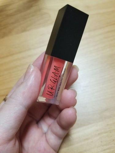 UR GLAM　LIP OIL コーラルピンク/U R GLAM/リップグロスを使ったクチコミ（2枚目）