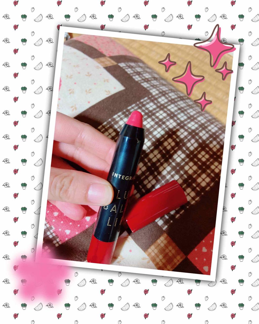 ボリュームバームリップ N/インテグレート/口紅を使ったクチコミ(1枚目)