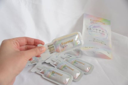 ザビューティ うるツヤチャージヘアパック/エッセンシャル/ヘアマスク・ヘアパックを使ったクチコミ(2枚目)