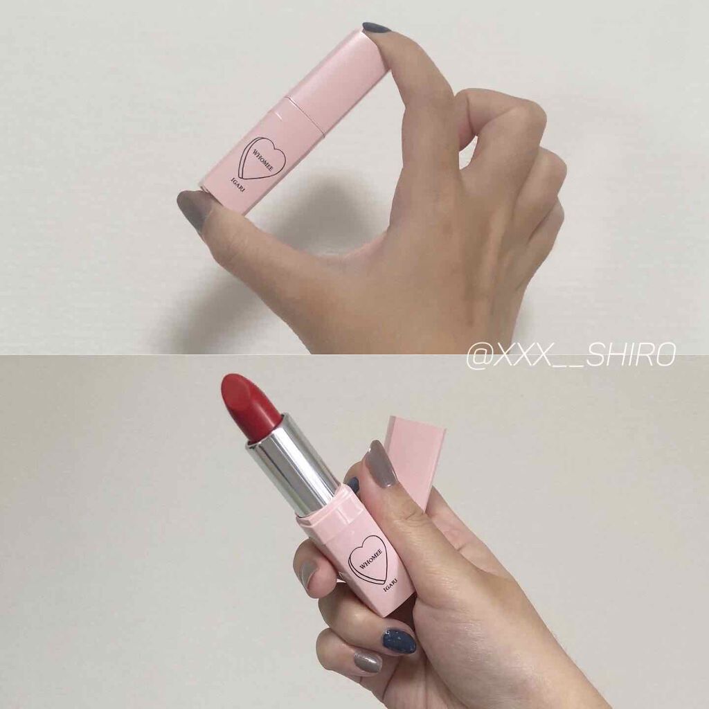 フーミー リップスティック seek/WHOMEE/口紅を使ったクチコミ（1枚目）