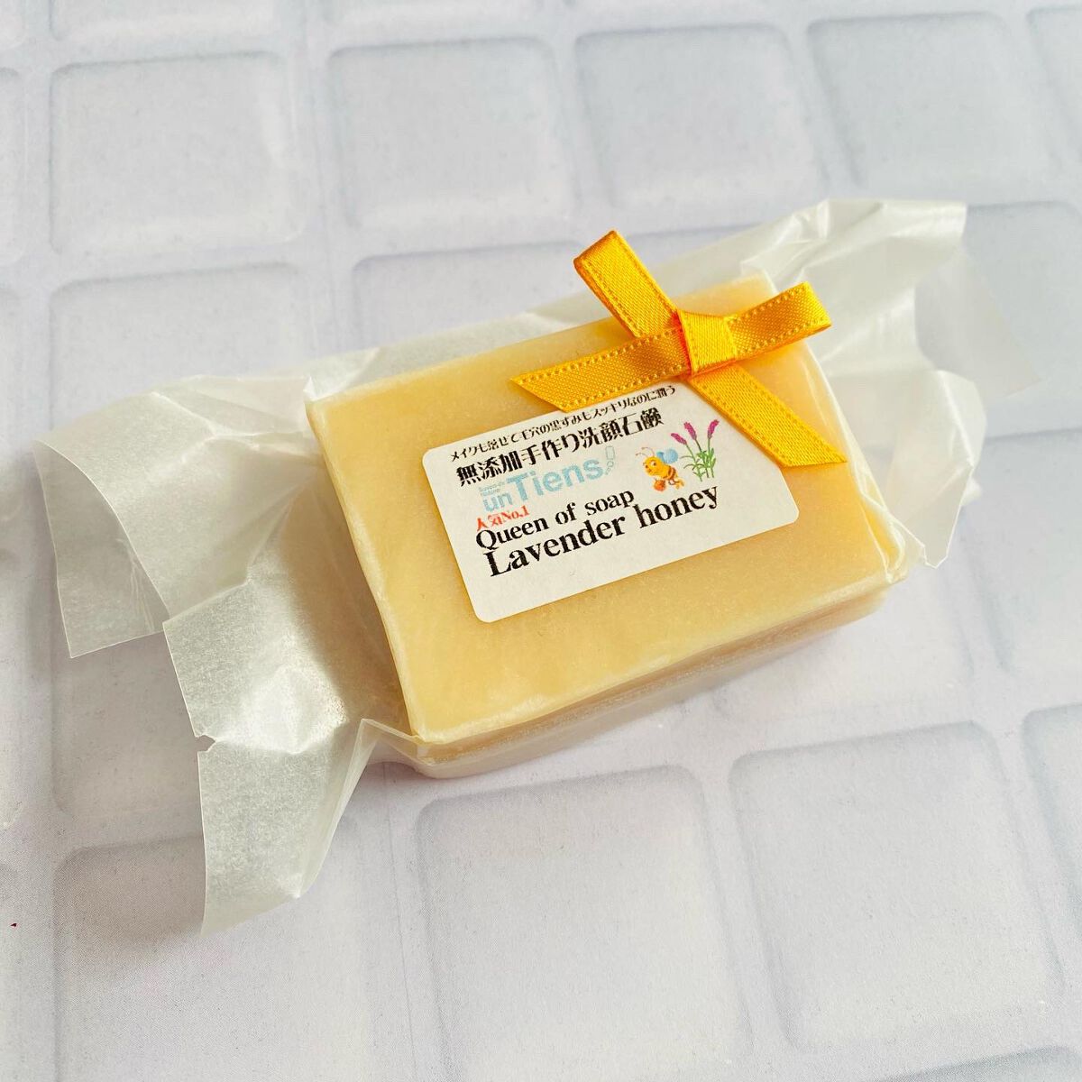 手作り洗顔石鹸 アンティアン クイーン オブ ソープ 「ラベンダーハニー」/アンティアン/洗顔石鹸を使ったクチコミ(1枚目)