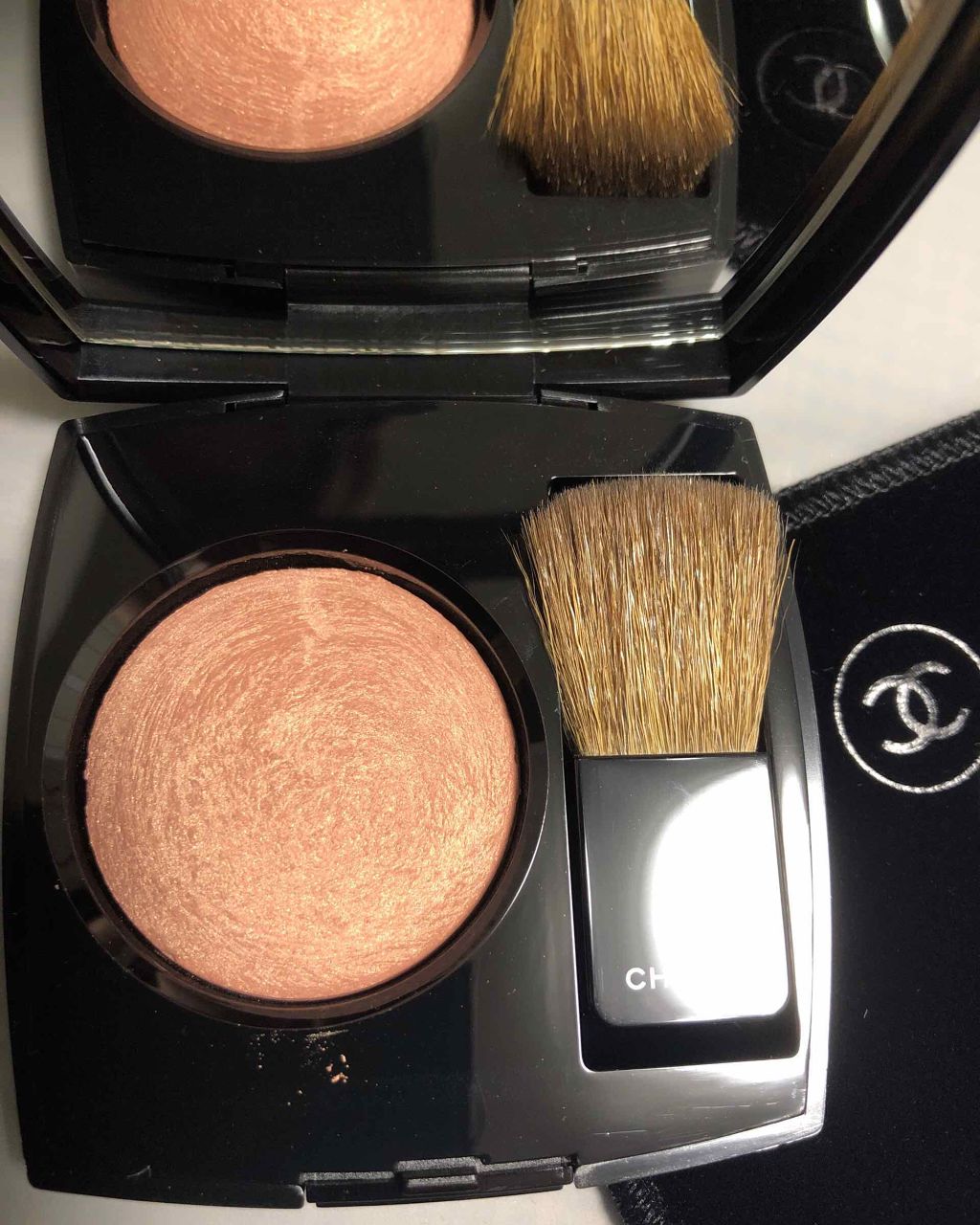 ジュ コントゥラスト/CHANEL/パウダーチークを使ったクチコミ(1枚目)
